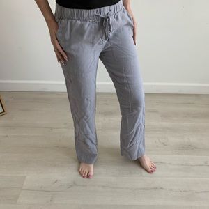 Bella Dahl soft grey pants xs